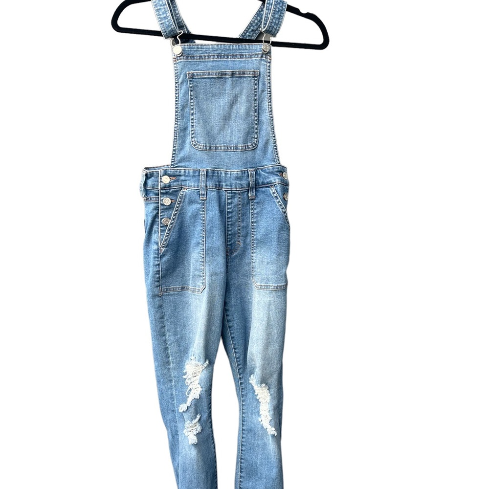 🌸Host Pick🌸 Adorable Guess Distressed Overalls Size 27